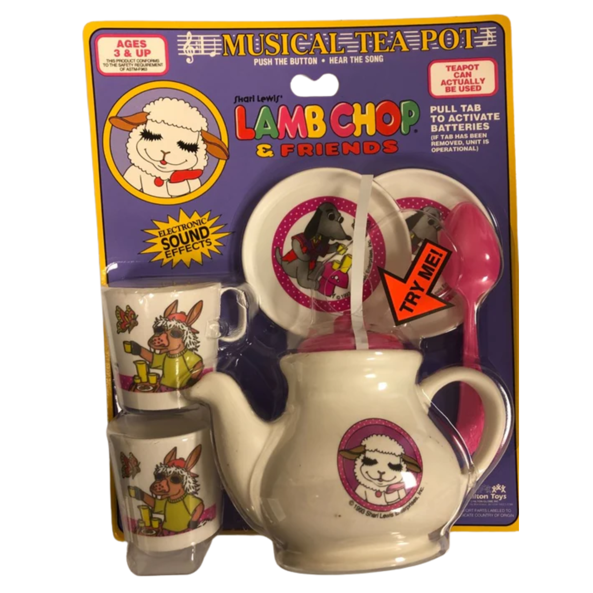 Musical Tea Pot: Lamb Chop & Friends