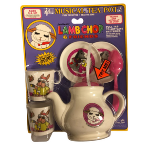 Musical Tea Pot: Lamb Chop & Friends