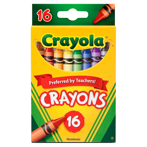 Crayola Crayons, 16 Count