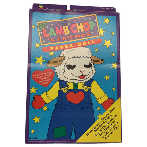 Lamp Chop & Friends Paper Doll