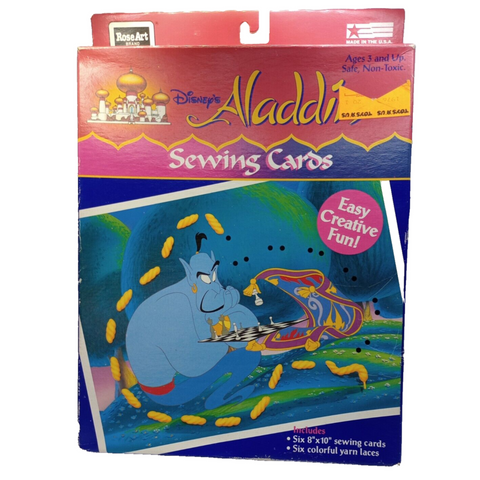 Disney's Aladdin Sewing Card