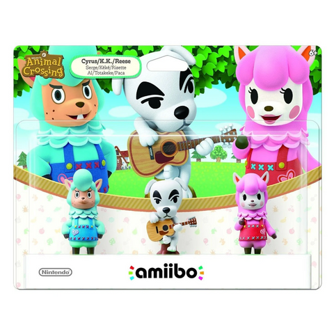 Animal Crossing Cyrus K.K. Reese Amiibo
