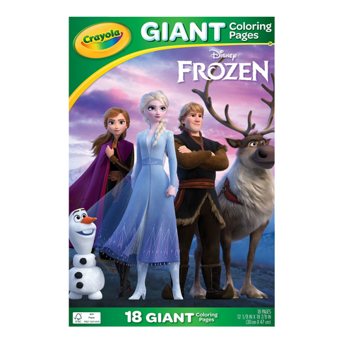 Giant Colouring Pages - Disney Frozen II