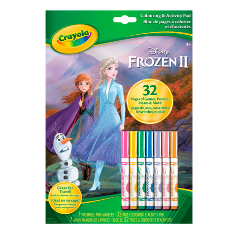 Colouring & Activity Pad –  Disney Frozen II