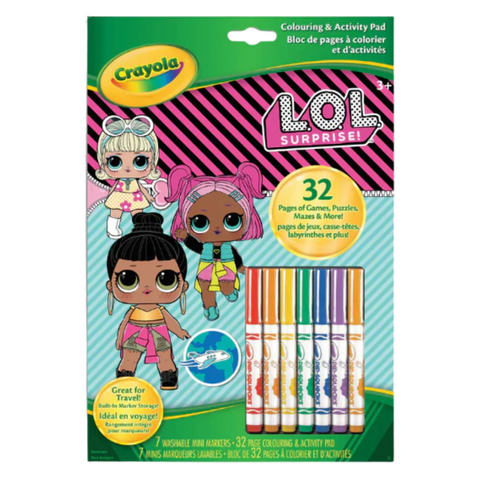 Colouring & Activity Pad – LOL Surprise!