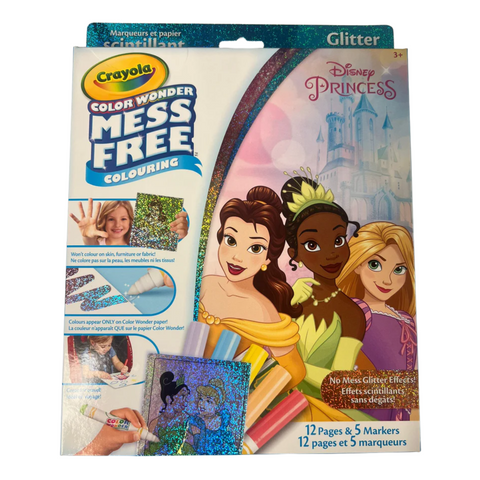 Mess Free Colouring - Disney Princess
