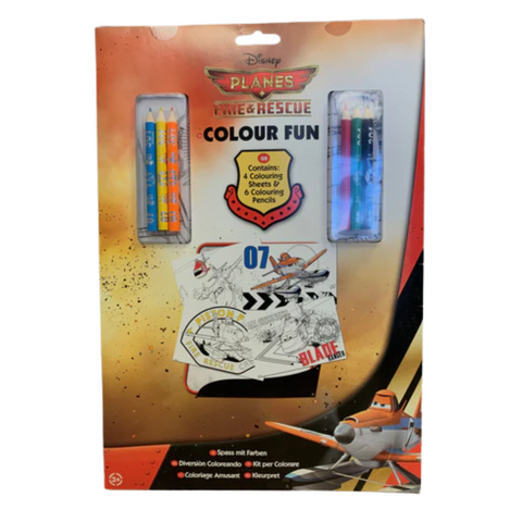 Disney Planes and Fire Rescue Coloring Pages