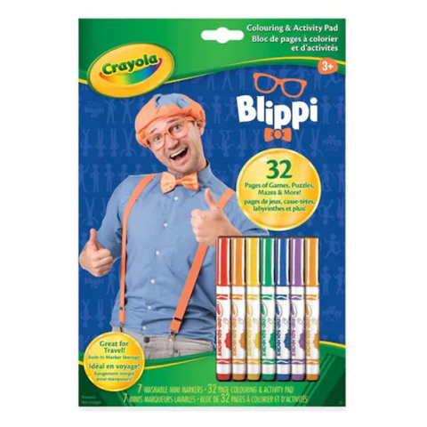 Colouring & Activity Pad – Blippi