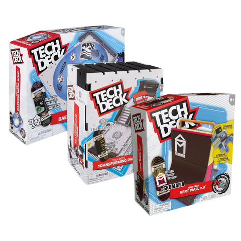Tech Deck Customizable and Buildable Ramp Set