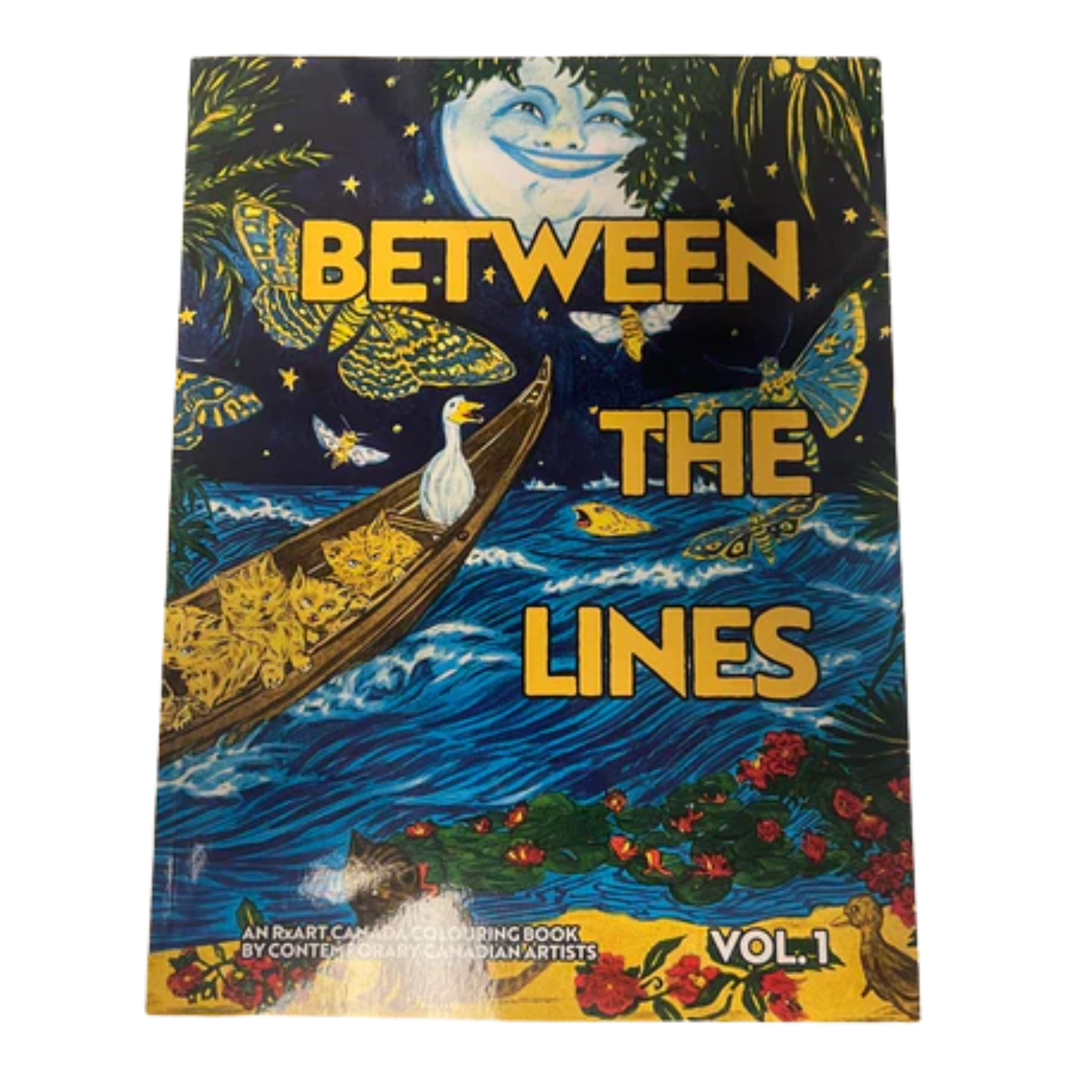 Between the Lines Colouring Book