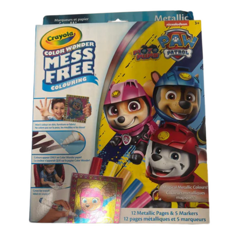 Mess Free Colouring - Paw Patrol