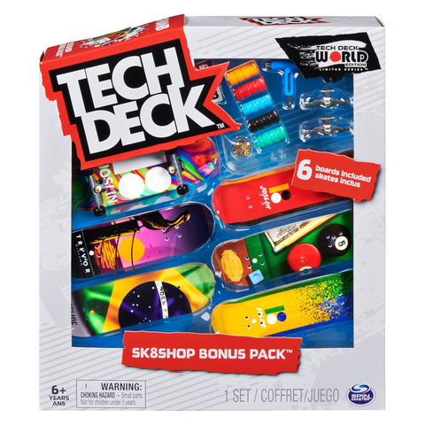 Tech Deck Sk8shop Fingerboard Bonus Pack