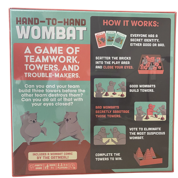 Hand-to-hand Wombat