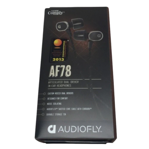 Audiofly AF78 In-Ear Headphones